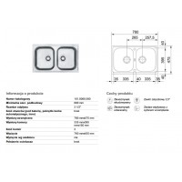 Кухонна мийка Franke EUROFORM EFL 620-78 780x475 (101.0060.609)