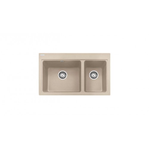 Кухонная мойка Franke FiJi FiG 620-80 beige 802x520 (114.0367.674)