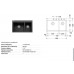 Кухонная мойка Franke FiJi FiG 620-80 оникс 802x520 (114.0367.675)