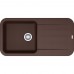 Кухонна мийка Franke PEBEL PBG 611-97 шоколад 970x500 (114.0258.071)