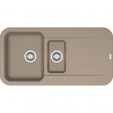 Кухонная мойка Franke PEBEL PBG 651 миндаль 970x500 (114.0306.747)
