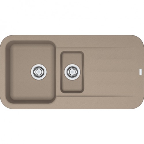 Кухонная мойка Franke PEBEL PBG 651 миндаль 970x500 (114.0306.747)