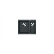 Кухонная мойка Franke KUBUS KBG 160 графит 558x460 (125.0023.789)
