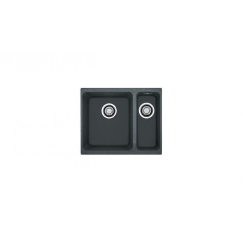 Кухонная мойка Franke KUBUS KBG 160 графит 558x460 (125.0023.789)