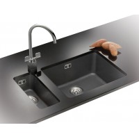Кухонная мойка Franke KUBUS KBG 160 графит 558x460 (125.0023.789)