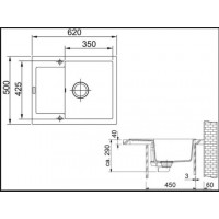 Кухонна мийка Franke MARiS MRG 611-62 бежевий 620x500 (114.0380.983)