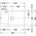 Кухонная мойка Franke MARiS MRG 611 - 78 XL белый 780x500 (114.0374.951)