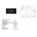 Кухонная мойка Franke MARiS MRG 611-97 XL onyx 970x500 (114.0367.737)