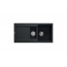 Кухонна мийка Franke MARiS MRG 651onyx 970x500 (114.0255.808)