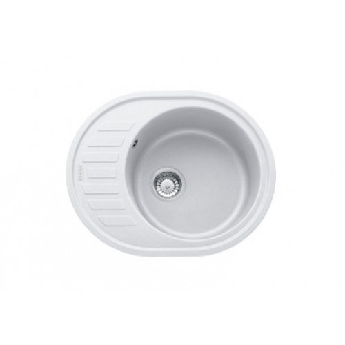 Кухонная мойка Franke RONDA ROG 611-62 белый 620x500 (114.0381.069)