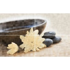 Панно Golden Tile Bali 25x40, 4 шт