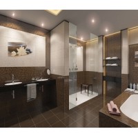 Панно Golden Tile Bali 25x40, 4 шт