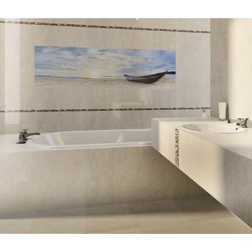 Декор Golden Tile Crema Marfil Sunrise 30x60 бежевый (Н51421)