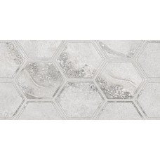 Плитка Golden Tile Fusion Hexagon 30x60 серый, 112151
