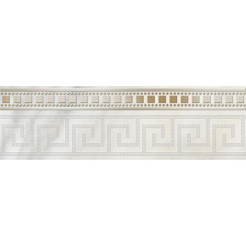 Фриз Golden Tile Carrara 9x30 белый (Е50311)