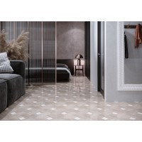 Плитка Golden Tile Marmo Wood Cross 40x40, 4VН870