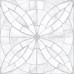 Плитка Golden Tile Mosaic Flower 30x30, 8F0750