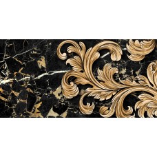 Декор Golden Tile Saint Laurent Decor №1 black 30x60 (9АС311)