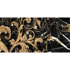 Декор Golden Tile Saint Laurent Decor №3 black 30x60 (9АС331)