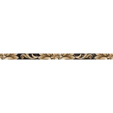 фриз Golden Tile Saint Laurent black 3x60 (9АС301)