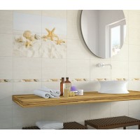 Фриз Golden Tile Summer Stone Holiday 25x6 бежевий
