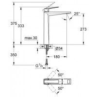 Смеситель для умывальника Grohe Allure Brilliant (23114000)