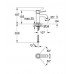 Смеситель для умывальника Grohe Bauclassic (23162000)