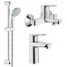 Набор смесителей для ванны GROHE Bauedge (123265S)
