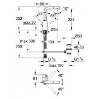 Смеситель для раковины Grohe Essence (32628000)