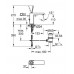 Змішувач для умивальника Grohe Eurocube Joy (23657000)