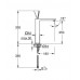 Змішувач для умивальника Grohe Eurocube Joy (23661000)