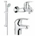 Набір змішувачів для ванни GROHE Euroeco (123226S)
