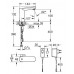 Смеситель с инфракрасной электроникой для раковины Grohe Eurosmart Cosmopolitan E (36325001)