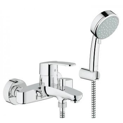 Смеситель для ванны GROHE Eurostyle Cosmopolitan с душевым набором New Tempesta Cosmopolitan 100 (33592002)