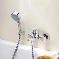 Змішувач для ванни GROHE Eurostyle Cosmopolitan з душовим набором New Tempesta Cosmopolitan 100 (33592002)