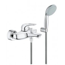 Змішувач для ванни Grohe Eurostyle c душовим набором New Tempesta (33592003)
