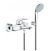 Змішувач для ванни Grohe Eurostyle c душовим набором New Tempesta (33592003)