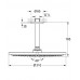 Верхний душ Grohe Rainshower Cosmopolitan 310 (26057000)