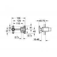 Смеситель скрытого монтажа Grohe (23200000)