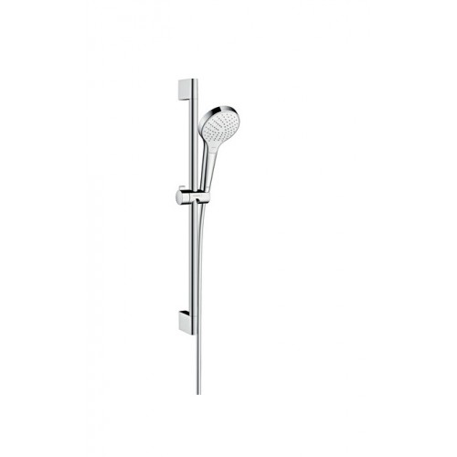 Душевой набор Hansgrohe Croma Select S Vario 0.65m хром/белый (26562400)