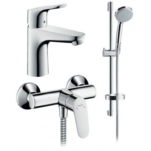 Набор смесителей для душа Hansgrohe Focus 3в1 (31662773)