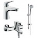 Набір змішувачів для ванни Hansgrohe Focus 3 в 1 (31607000+27772000+31940000)