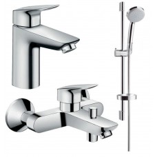 Набор смесителей для ванны Hansgrohe Logis 100 3в1 (711714311)