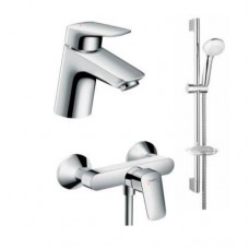 Набор смесителей для душа Hansgrohe Logis 70 3в1 (710716311)