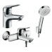 Набор смесителей для ванны Hansgrohe Novus 70 3в1 (710242663)