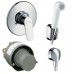 Набор Hansgrohe Porter гигиеничный душ+смеситель скрытого монтажа (32127111)