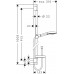 Душовий набір Hansgrohe Raindance Select S 120 хром/білий (26631400)