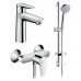 Набор смесителей для душа Hansgrohe Talis E 3в1 (71710000+27772000+71760000)