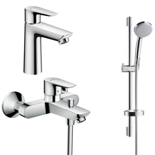 Набор смесителей для ванны Hansgrohe Talis E 3в1 (71710000+27772000+71740000)
