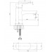 Смеситель для умывальника Imprese Laska black 05040 (35)B